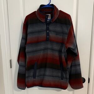 Cinch fleece pullover